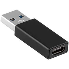 USB C to USB A Carplay Car Charger Adapter for iPhone 15, Android Auto, PC, Laptop, Beats Flex, Sony, Samsung, Jabra Elite 75t, JBL, Oculus, Google Pixel, LG & Wireless Earbuds, Headphones/Speakers