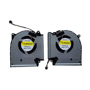 New Compatible CPU and GPU Cooling Fan for ASUS ROG Strix G513QR G533Q G513QY G713QR G733QS Series FNAA DFSCK22D058830 13NR0540P02011 FNAB DFSCM227163927 13NR0540P01011 DC12V 1A Fan