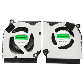 New CPU and GPU Cooling Fan Replacement for Acer Nitro 5 AN515-55 AN517-52 FML9 FMAQ DFS5K223052836 DFS5310050PL0T DC2800QDF0 DC2800QEF0 Fan Package Include 1Pair Fan