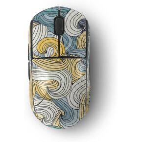 MightySkins Skin Compatible with Logitech G Pro Wireless Gaming Mouse - Turbulence | Protective, Durable, and Unique Vinyl Decal wrap Cover | Easy to Apply, Remove, and Change Styles
