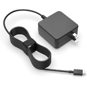 UL Listed 7.5Ft Extra Long AC Charger Fit for Asus Chromebook Flip C100 C100P C100PA C201P C201PA C201 C100PA-DB02 C100PA-DB01 C100PA-DS03 C100PA-RBRKT03 Notebook Laptop, Special USB 6 pin Connector