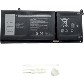 G91J0 New Laptop Battery Replacement for Dell Inspiron 3510 3511 3515 5310 5410 5418 5510 5515 5518 5625 5630 5635 Latitude 3320 3330 3420 3520 Vostro 3515 3525 5620 5625 V6W33 TN70C G91JO