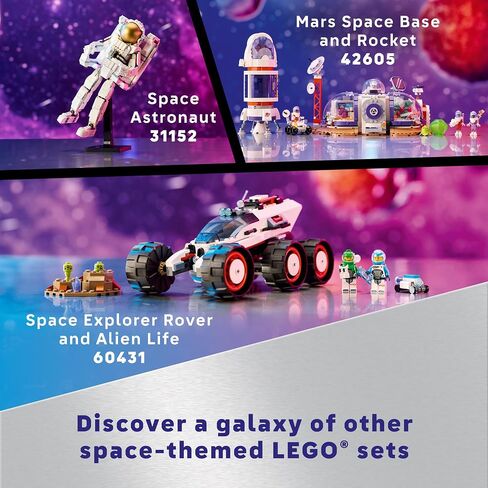 LEGO Technic Planet Earth and Moon in Orbit Building Set, Outer Space Birthday Gift for 10 Year Olds, Solar System Space Toy for Imaginative, Independent Play, Space Room Décor for Boys & Girls, 42179 in Saudi Arabia
