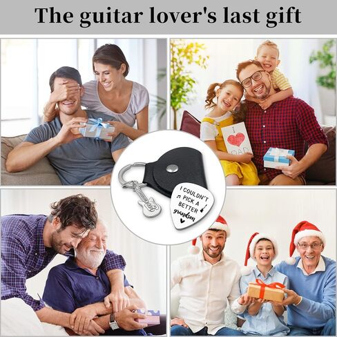 I Couldn't Pick A Better Friend,Stainless Steel Engraving Guitar Pick accessories Gift for Friend Brother Musician Guitar Player Birthday Christmas Thanksgiving Graduation Adult Gifts(Friend) in Saudi Arabia
