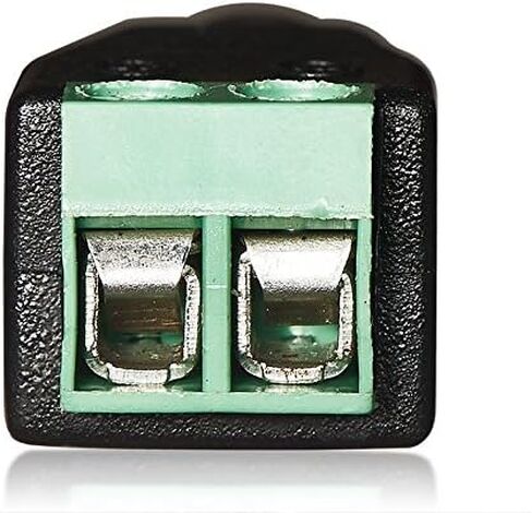 Male Female DC Power Plug Connector 2.5 x 5.5/2.1x5.5 (Screw Fastening Type) Needn't Welding DC Plug Adapter,10pcs/Set (Female Plug Connector 2.5x5.5mm) in Kuwait