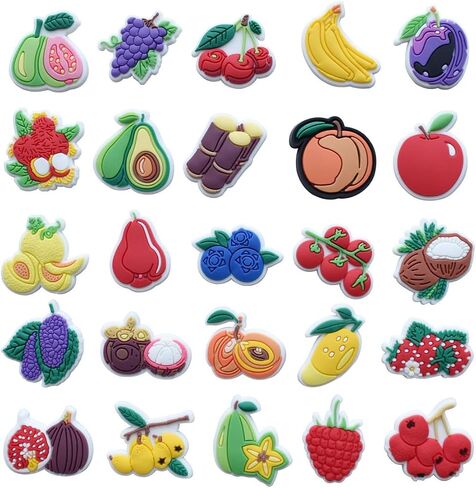 30PCS Summer Beach Shoe Charms for Shoes Decoration Accessories for Charm ornament Girls Boys Men Women Party Favor Gifts in Saudi Arabia