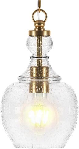 مصباح أرضي Henn&Hart Arc مع غطاء زجاجي باللون البرونزي الأسود/البذور، مصباح أرضي للمكتب المنزلي وغرفة النوم وغرفة المعيشة in Kuwait