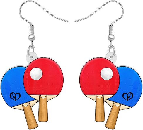 Creative Basketball Hoop Earrings Acrylic Ball Sports Dangle Jewelry Gifts for Women Girls Lovers Charms Ball Accessories in Saudi Arabia