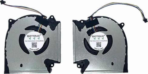 Replacement New CPU + GPU Cooling Fan for Asus ROG Strix G513IC G513IE G513IH G513QC G513QE G713IC G713IE G713IH G713QC G713QE Series DFS5K221153715 FNAC DFS5K223052835 FNAD DC5V 0.5A Fan in Saudi Arabia
