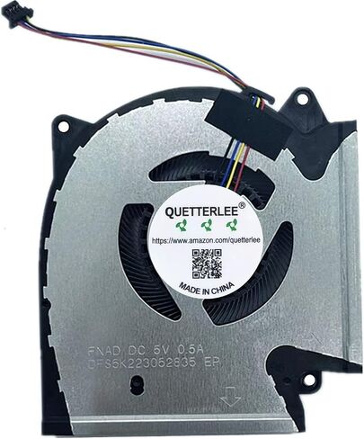 Replacement New CPU + GPU Cooling Fan for Asus ROG Strix G513IC G513IE G513IH G513QC G513QE G713IC G713IE G713IH G713QC G713QE Series DFS5K221153715 FNAC DFS5K223052835 FNAD DC5V 0.5A Fan in Saudi Arabia