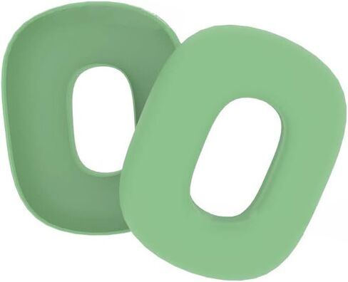 Replacement Soft Silicone Earpads Internal Ear Pads Cushions Protectors Covers Accessories Compatible with Apple AirPods Max Headphones (Green) in Saudi Arabia