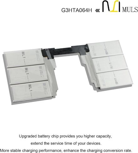 55Wh G3HTA064H G3HTA065H Laptop Battery Replacement for Microsoft Surface Book 3 Battery Model 1909 13.5-Inch Notebook 11.36V 4840mAh in Saudi Arabia