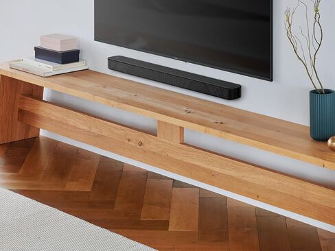 Sony HT-S100F 2.0 Channel Soundbar with Built-in Bass Reflex Speaker, Bluetooth Connectivity, Easy TV Setup, and S-Force Front Surround – Black in Saudi Arabia