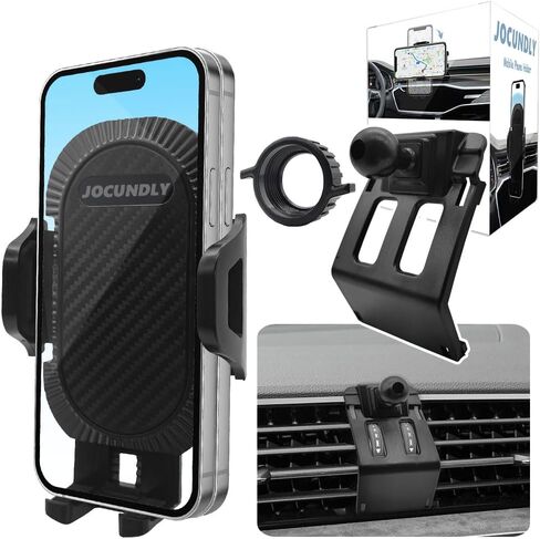Car Phone Mount 2019-2024 Audi Q3 [Thick Case Friendly] Mobile Phone Holder Cell Navigation Bracket Air Vent Auto Accessories Cradles, All Phones (Audi-Q3-19-24) in Saudi Arabia
