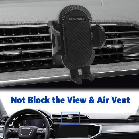 Car Phone Mount 2019-2024 Audi Q3 [Thick Case Friendly] Mobile Phone Holder Cell Navigation Bracket Air Vent Auto Accessories Cradles, All Phones (Audi-Q3-19-24) in Saudi Arabia
