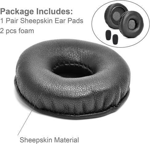 B250-XT PRO 920 Upgrade Quality Sheepskin Leather Ear Pads - defean Replacement Ear Cushion Compatible with VXI BlueParrott B250-XTS/Jabra PRO 920 930 935 9450 9460 9465 9470 / UC Voice 550 Headset in Saudi Arabia