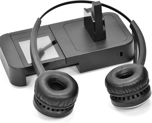 B250-XT PRO 920 Upgrade Quality Sheepskin Leather Ear Pads - defean Replacement Ear Cushion Compatible with VXI BlueParrott B250-XTS/Jabra PRO 920 930 935 9450 9460 9465 9470 / UC Voice 550 Headset in Saudi Arabia