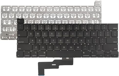 لوحة مفاتيح A2289 جديدة بمعايير الولايات المتحدة بديلة لجهاز MacBook Pro 13 بوصة A2289 لوحة مفاتيح 2020 سنة in Saudi Arabia
