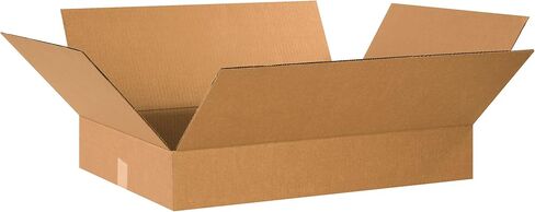 AVIDITI 24x14x6 Flat Corrugated Boxes, Flat, 24L x 14W x 6H, Pack of 25 | Shipping, Packaging, Moving, Storage Box for Home or Business, Strong Wholesale Bulk Boxes in Saudi Arabia