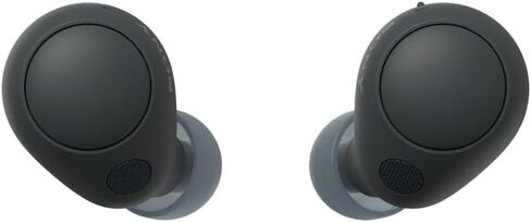 سوني WF-C700N سماعات أذن بلوتوث لاسلكية بخاصية إلغاء الضوضاء مع ميكروفون (أسود) حزمة مع أطراف عازلة من إسفنج الذاكرة وسماعات أذن من السيليكون (3 أزواج لكل منها) (عنصران) in Saudi Arabia