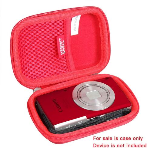 Hermitshell Hard Travel Case for Canon PowerShot ELPH 180 20 MP Digital Camera (Red) in Saudi Arabia