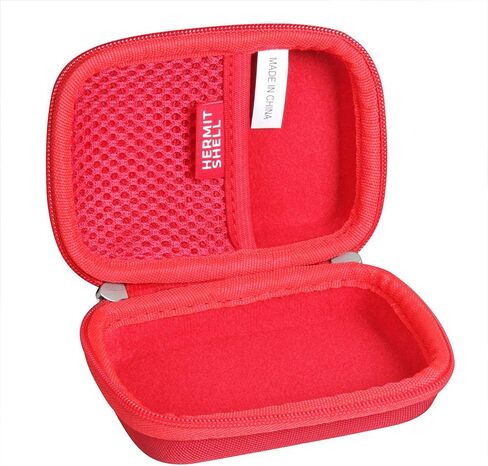 Hermitshell Hard Travel Case for Canon PowerShot ELPH 180 20 MP Digital Camera (Red) in Saudi Arabia
