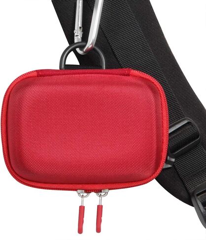 Hermitshell Hard Travel Case for Canon PowerShot ELPH 180 20 MP Digital Camera (Red) in Saudi Arabia