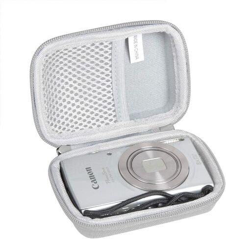 Hermitshell Hard Travel Case for Canon PowerShot ELPH 180 20 MP Digital Camera (Red) in Saudi Arabia