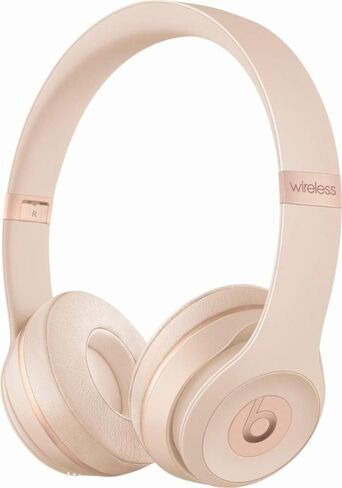 Beats Solo 3 Wireless On-Ear Headphones - Matte Gold (Renewed) in Saudi Arabia