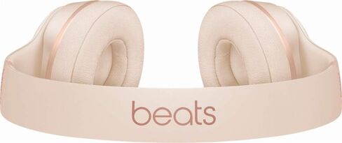 Beats Solo 3 Wireless On-Ear Headphones - Matte Gold (Renewed) in Saudi Arabia