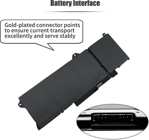 64Wh GRT01 Laptop Battery Compatible with Dell Latitude 14 5421 5431 15 5521 5531 Precision 14 3470 15 3561 3571 Alienware m17 R5 AMD 0R05P0 R05P0 00P3TJ 0P3TJ VXD57 [15.2V 4000mAh 4-Cell] in Saudi Arabia