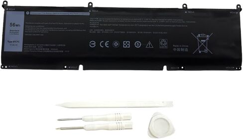 8FCTC استبدال بطارية الكمبيوتر المحمول لـ Dell XPS 15 9500 Precision 5550 Alienware M15 R3 R4 M17 R3 R4 Series Notebook 69KF2 08FCTC 070N2F 70N2F 0P8P1P 0M59JH 0DVG8M in Saudi Arabia