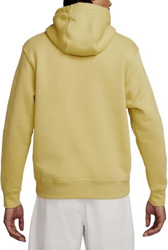 Nike Mens CLUB HOODIE Pull Over BB Mens BV2654-247 (KHAKI/KHAKI/WHITE), Size L in Saudi Arabia
