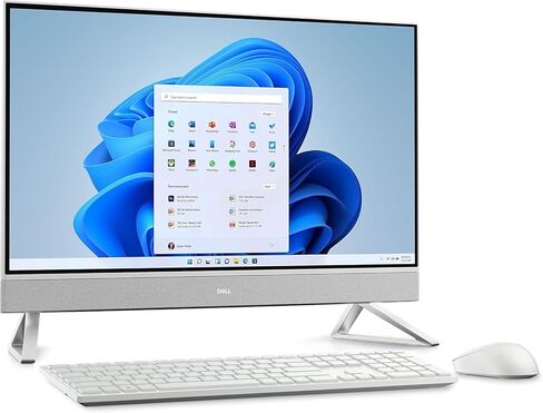 Dell Inspiron 7730 All in One Desktop - 27" FHD Touchscreen Display, Intel 10-Core 7-150U, 64GB DDR4 RAM, 2TB SSD, NVIDIA GeForce MX570A 2GB GDDR6, Windows 11 Pro, 2021 Microsoft Office License&Mouse in Saudi Arabia