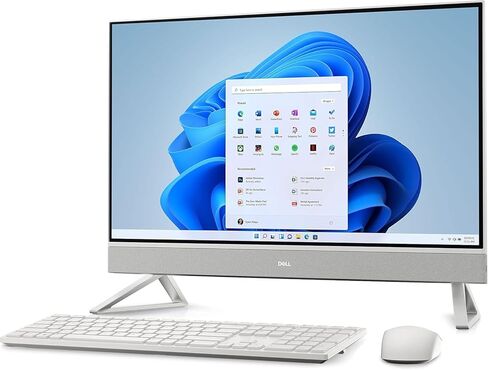 Dell Inspiron 7730 All in One Desktop - 27" FHD Touchscreen Display, Intel 10-Core 7-150U, 64GB DDR4 RAM, 2TB SSD, NVIDIA GeForce MX570A 2GB GDDR6, Windows 11 Pro, 2021 Microsoft Office License&Mouse in Saudi Arabia