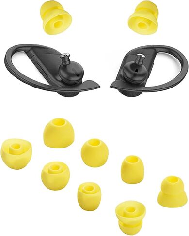 Replacement Eartips Silicone Earbuds Buds Set Earplug Compatible with PowerBeats Pro Beats Wireless Headset and Universal for 3.8mm Caliber Headset(Light Blue) in Kuwait