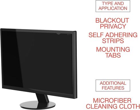 فلتر شاشة بلاك اوت للخصوصية من إنوفيرا لشاشة مسطحة عريضة مقاس 20.1 بوصة، نسبة عرض إلى ارتفاع 16:10 in Kuwait