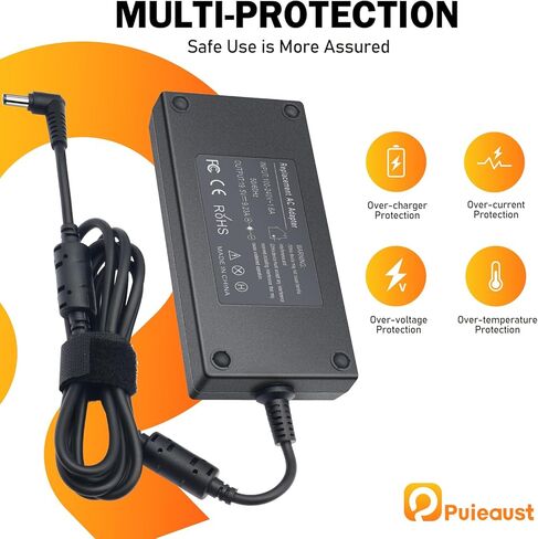 180 واط شاحن تيار متردد لـ MSI GE62 GE72 GS60 GS63 GS65 GS70 GS73VR GE62VR GS63VR GS43VR GT60 GT70 GP62 GP63 GP72 GP62X GP62MVR GP62MVRX GL65 الكمبيوتر المحمول MSI سلك إمداد الطاقة 19.5V 9.23A 5.5*2.5 مللي متر in Kuwait