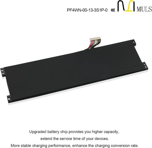 بطارية كمبيوتر محمول 46.74Wh PF4WN-00-13-3S1P-0 لجهاز Hasee KINGBOOK U45A1 U45S2 U43E1 U43S1 U47T1 U47S2 MECHREVO S1 Air S2 Air Walmart Motile M142 HPFS01 HPFS02 Series GETAC HASEE 4100mAh in Saudi Arabia