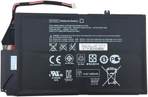 EL04 EL04XL ELO4XL TPN-C102 HSTNN-IB3R 681879-1C1 681949-001 HSTNN-UB3R 681879-171 Laptop Battery Compatible with HP Envy 4-1000 4-1100 4-1200 4-1000 4-1100 4-1200 4-1043CL Series(14.8V 52Wh) in Saudi Arabia