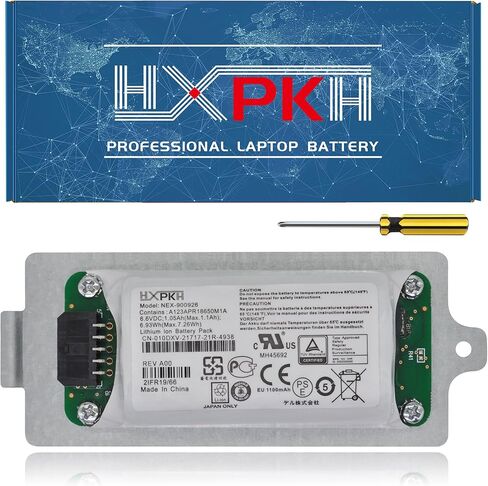 بطارية NEX-900926 NEX-900926-A لوحدة Dell EqualLogic النوع 15 النوع 18 النوع 19 PS4210 PS6210 PS6610 بطارية وحدة التحكم الذكية مع 0KVY4F KVY4F 010DXV 10DXV K4PPV 0K4PPV 0FK6YW 6.6V 6.93Wh in Kuwait