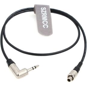 SZRMCC Timecode Cable FVB.00.303 3 Pin Male for Wisycom MTP60 to 3.5mm TRS Tentacle Sync