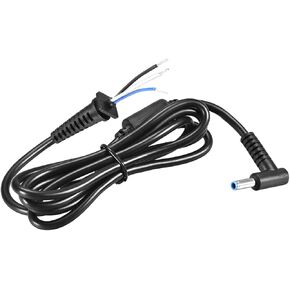 uxcell 1.2M/6FT 4.5mm x 3.0mm Male Plug DC Power Adapter Right Angle Cable Cord