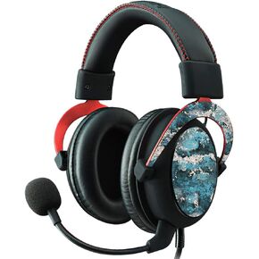 MightySkins Skin Compatible With Kingston HyperX Cloud II Gaming Headset - Rift | Protective, Durable, and Unique Vinyl Decal wrap cover | Easy To Apply, Remove, and Change Styles | Made in the USA