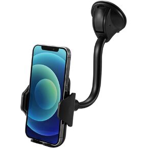حامل أكواب LAX Gadgets لهاتف iPhone 13 وSamsung Galaxy S20 وأجهزة GPS - أسود