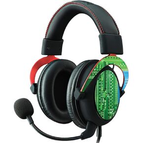 MightySkins Skin Compatible with Kingston HyperX Cloud II Gaming Headset - Circuit Board | Protective, Durable, and Unique Vinyl Decal wrap Cover | Easy to Apply, Remove | Made in The USA