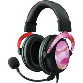 MightySkins Skin Compatible with Kingston HyperX Cloud II Gaming Headset - Flowers | Protective, Durable, and Unique Vinyl Decal wrap Cover | Easy to Apply, Remove | Made in The USA