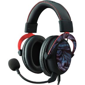 MightySkins Skin Compatible with Kingston HyperX Cloud II Gaming Headset - Angry Ripple | Protective, Durable, and Unique Vinyl Decal wrap Cover | Easy to Apply, Remove | Made in The USA