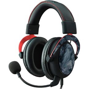 MightySkins Skin Compatible with Kingston HyperX Cloud II Gaming Headset - Storm Cloud | Protective, Durable, and Unique Vinyl Decal wrap Cover | Easy to Apply, Remove | Made in The USA
