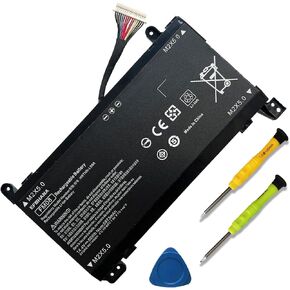 FM08 HSTNN-LB8B Laptop Battery Replace for HP Omen 17-AN013TX 17-AN014TX 17-AN014NG 17-an008ur Series TPN-Q195 922752-421 922753-421 922976-855 HSTNN-LB8A 14.4V 86Wh 5973mAh 16-Pin Connector